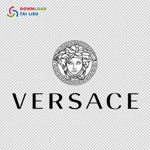 versace black logo