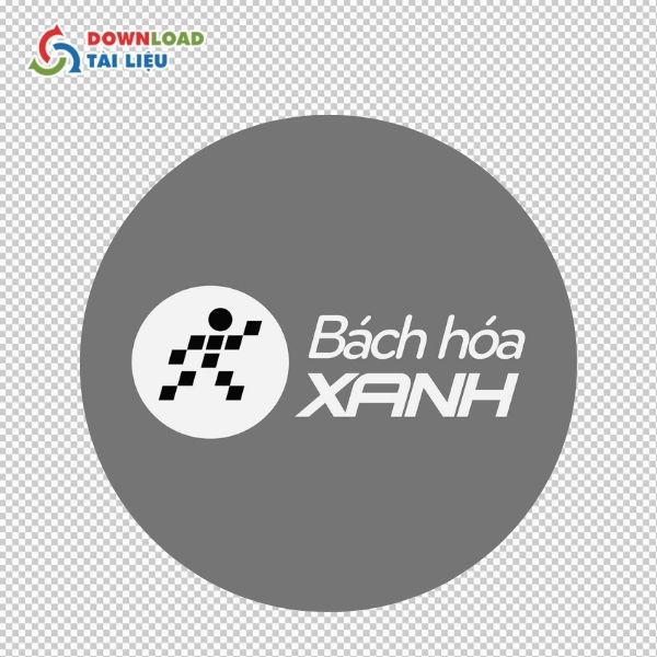 bách hoá xanh logo đơn sắc