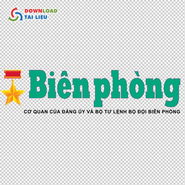 logo biên phòng vector