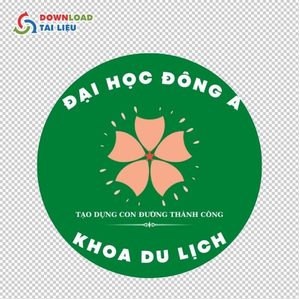 đại học đông á logo khoa du lịch