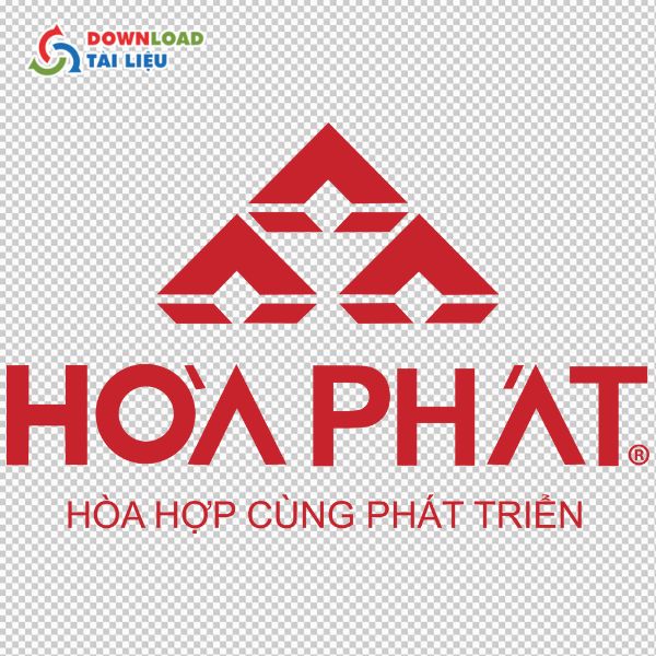 logo hòa phát custom