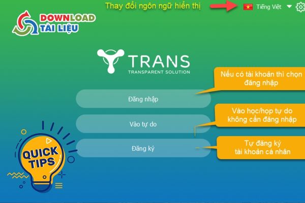 5 mẹo học trực tuyến hiệu quả bằng phần mềm Trans