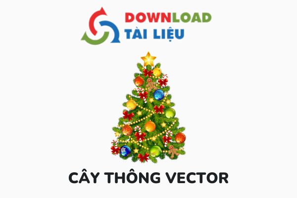 Tải Cây Thông Vector Đẹp File AI, PNG, SVG, PDF, JPG