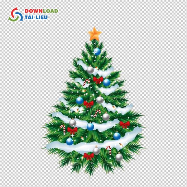 christmas tree vector png free