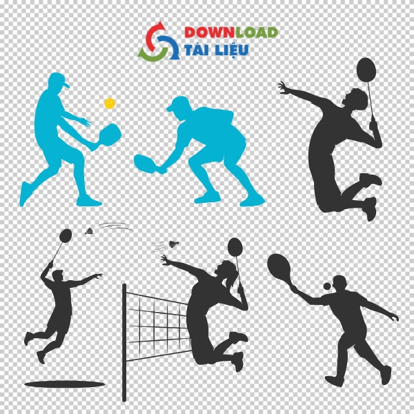 Mẫu Pickleball Vector Dành Cho Banner Quảng Cáo