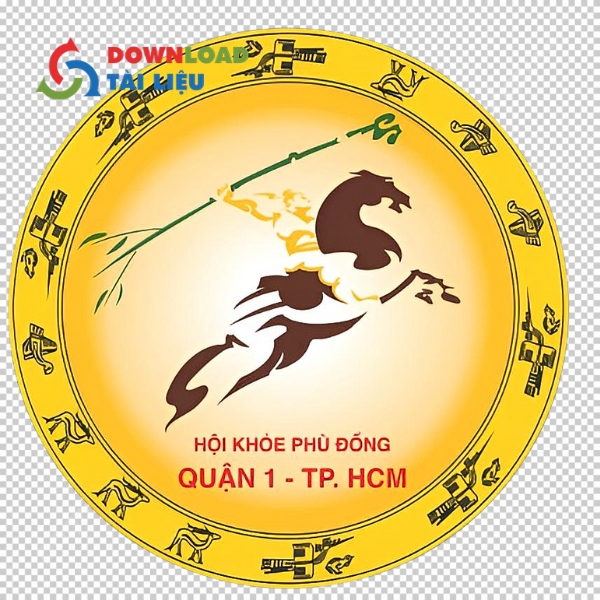 Tải Logo Hội Khỏe Phù Đổng PNG, PS, AI Tách Nền Miễn Phí Mẫu Logo Hội Khỏe Phù Đổng Quận 1 TPHCM Sự Kết Hợp Nghệ Thuật