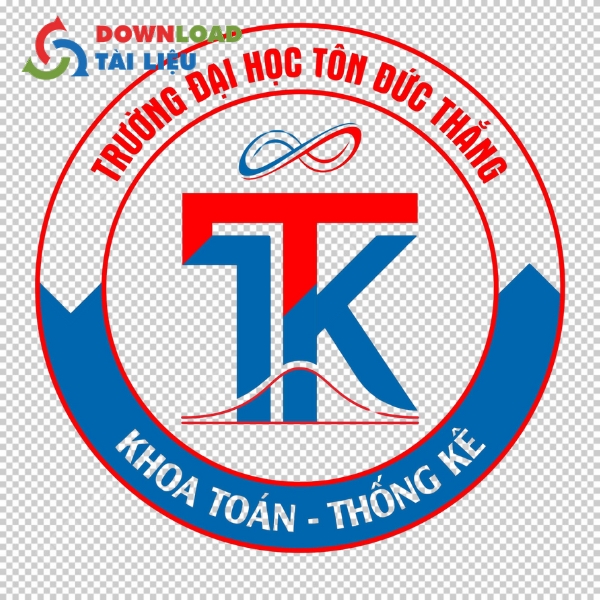 Tải Logo Tôn Đức Thắng (TDTU) PNG, JPG, AI, EPS Tách Nền Mẫu Logo ĐH Tôn Đức Thắng Khoa Toán - Thống Kê