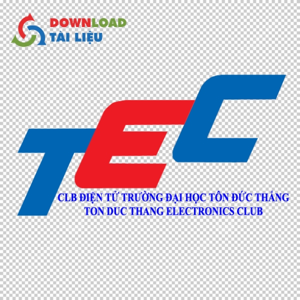 Tải Logo Tôn Đức Thắng (TDTU) PNG, JPG, AI, EPS Tách Nền Mẫu CLB Điện Tử Trường Đại Học Tôn Đức Thắng Logo