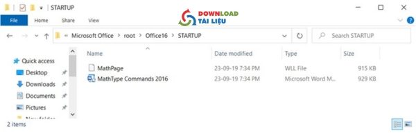 Copy 2 tệp trên và dán vào Startup