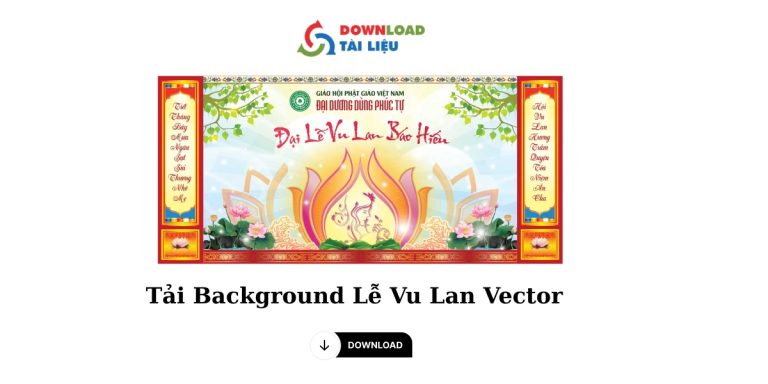 Background Lễ Vu Lan Vector