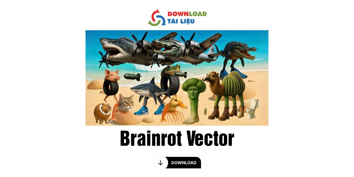 Tải 10+ Nhân Vật Brainrot Vector Miễn Phí PNG, JPG, EPS, AI