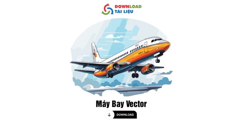 May Bay Vector
