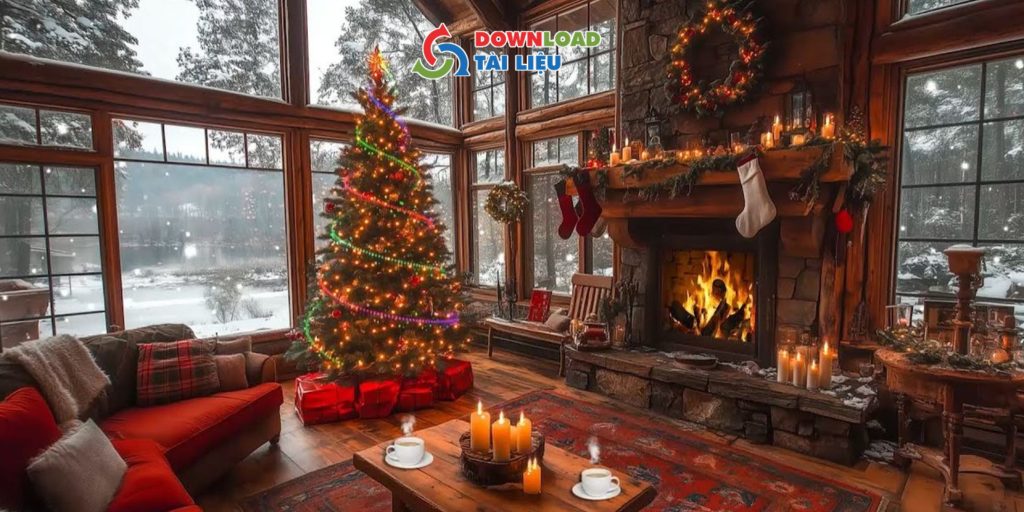 Mẫu hình nền giáng sinh miễn phí