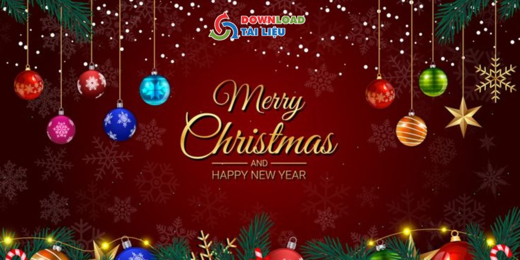 Mẫu hình background giáng sinh