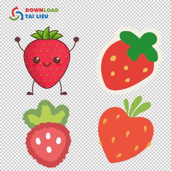 Tải Ngay 40+ Hình Ảnh Dâu Tây Vector Sắc Nét Mẫu icon dâu tây vector