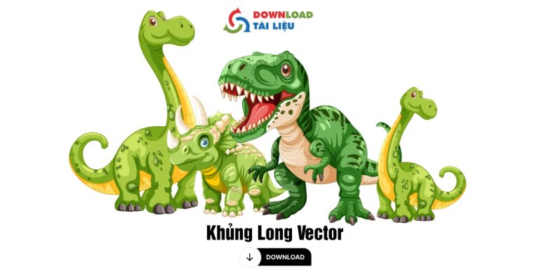 khung long vector