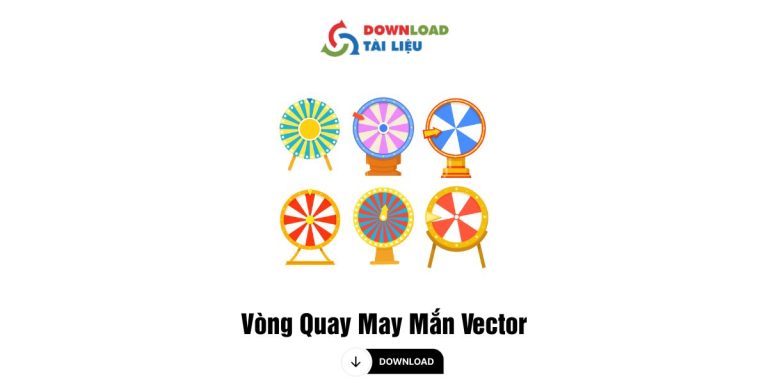 vòng quay may mắn vector