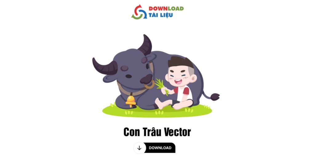 con trâu vector