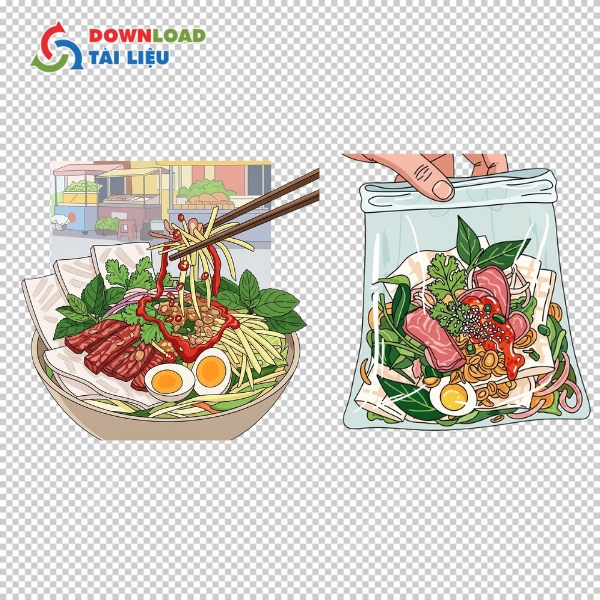 Tải 35+ Mẫu Bánh Tráng Trộn Vector Đặc Sắc File PNG, JPG Mẫu bánh tráng trộn vector hấp dẫn với topping đa dạng