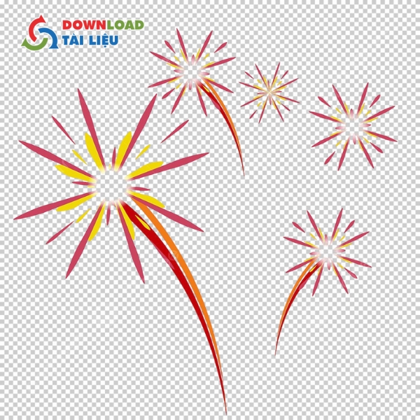 Mẫu pháo hoa vector đầy màu sắc cho banner lễ hội