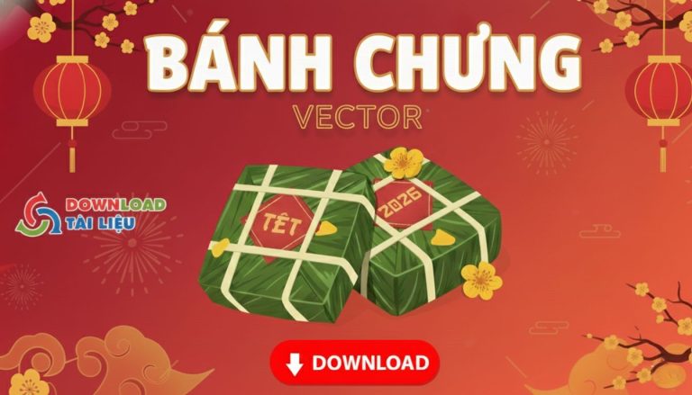 banh chung vector 12