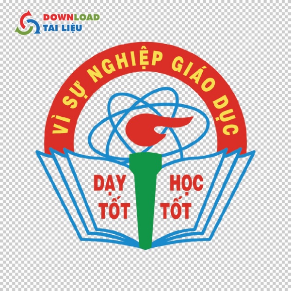 logo bộ giáo dục và đào tạo vector