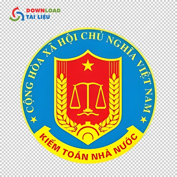 logo kiểm toán nhà nước vector