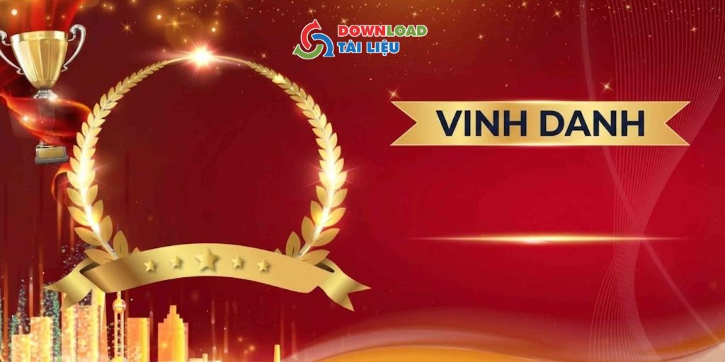 background vinh danh nhân viên xuất sắc 