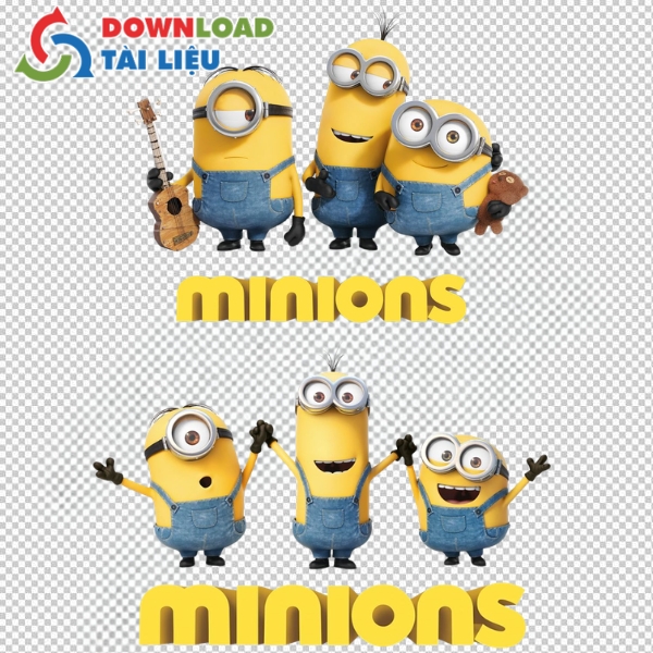 Mẫu biểu cảm hài hước 3d siêu hot trong bộ sưu tập vector minions