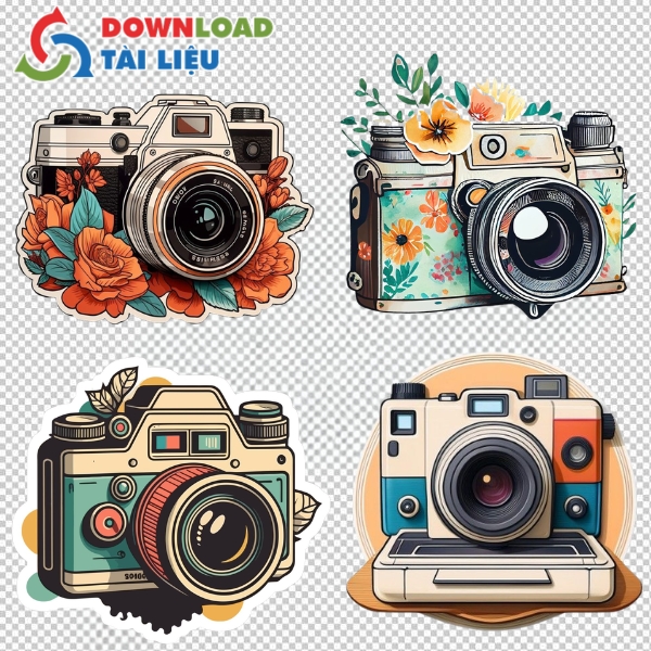 Mẫu icon camera giám sát vector tách nền png trong suốt