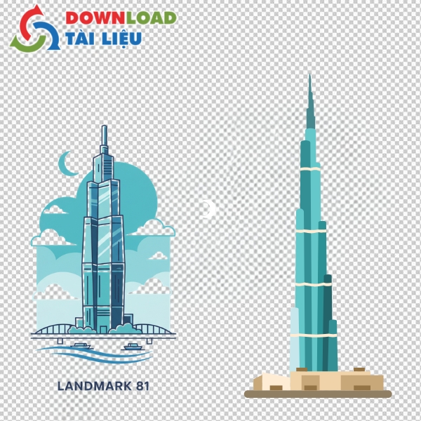 Tải Trọn Bộ Landmark 81 Vector (AI, EPS, SVG, PNG) Miễn Phí Mẫu vector landmark 81 dùng thiết kế banner