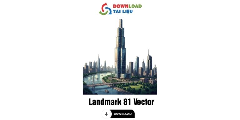 landmark 81 vector