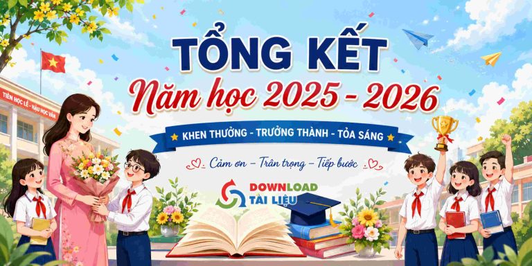 background tong ket nam hoc 4
