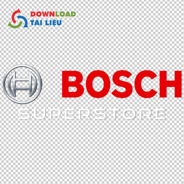Mẫu Bosch logo file AI chỉnh sửa dễ dàng trong Illustrator