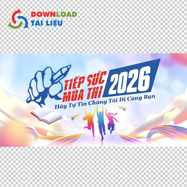 Mẫu Logo Tiếp Sức Mùa Thi EPS chuẩn màu CMYK in ấn chuyên nghiệp