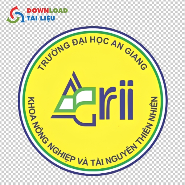 Logo Đại học An Giang khoa nông nghiệp và tài nguyên thiên nhiên