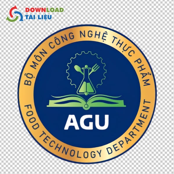 Logo AGU – Bộ môn công nghệ thực phẩm