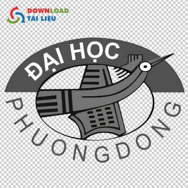 logo dai hoc phuong dong vector 7