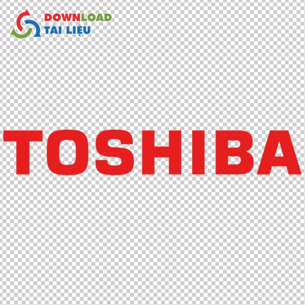 Mẫu logo toshiba vector định dạng EPS chất lượng tốt