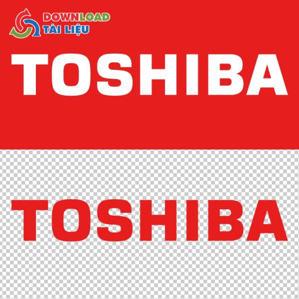 Mẫu hình ảnh logo toshiba vector định dạng SVG cho ứng dụng