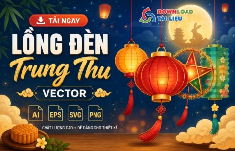 Tải 22+ Mẫu Lồng Đèn Trung Thu Vector Đẹp File PNG Miễn Phí long den trung thu vector