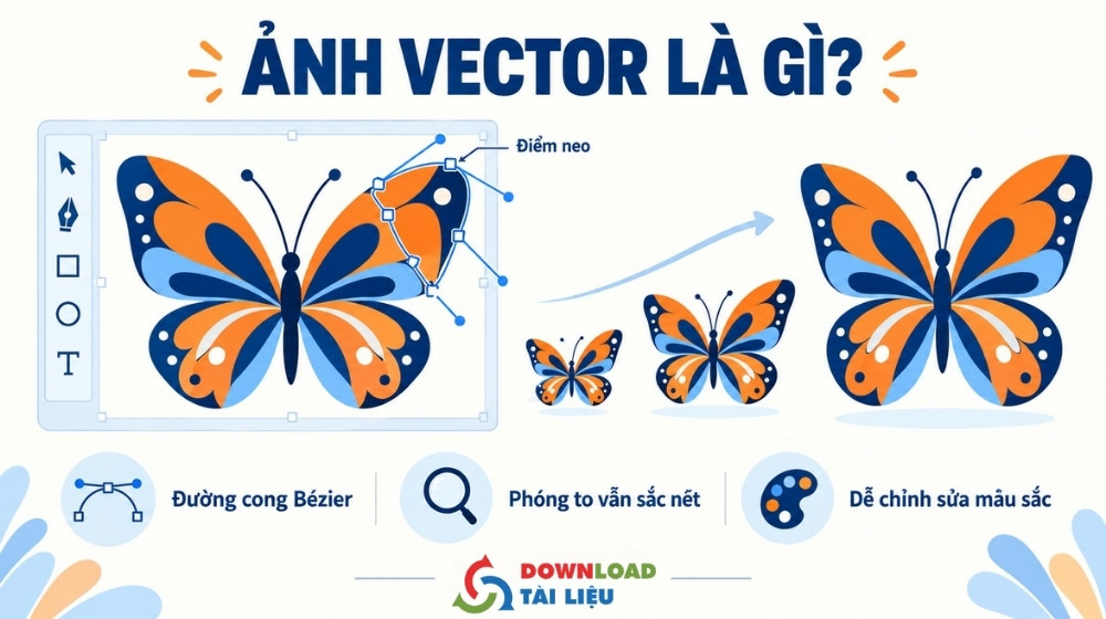 khái niệm và đặc điểm của ảnh vector